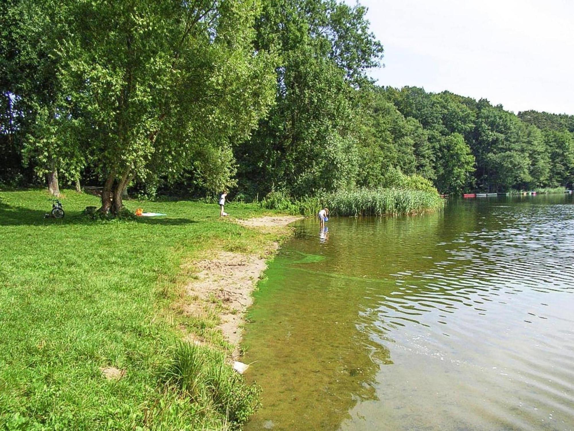 Ferienhaus Am Duemmer See In Perlin Exteriör bild